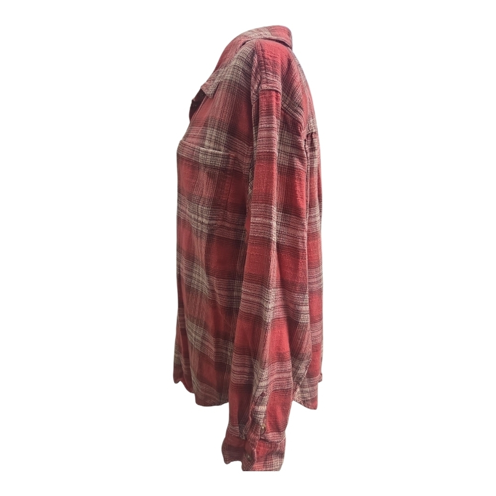 Lucky Brand Pink Plaid Button-Down Shirt - Picture 6 of 10